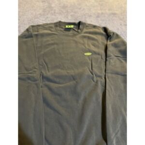Supervsn Studios Since Mankind Crewneck Sweatshirt Olive Green NWT XL